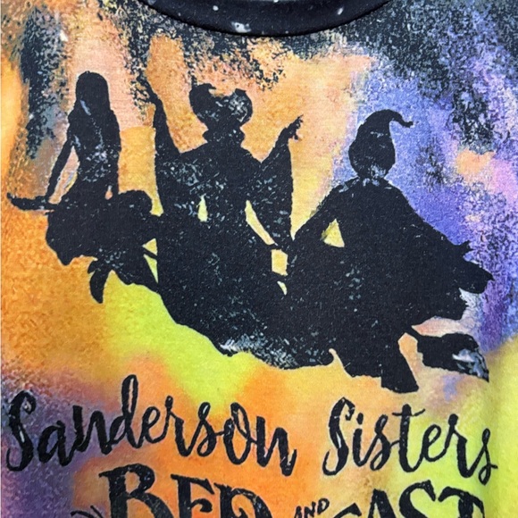 Source Unknown Kids Black and Multicolor T-Shirt XL Sanderson sisters graphictee - Picture 9 of 9